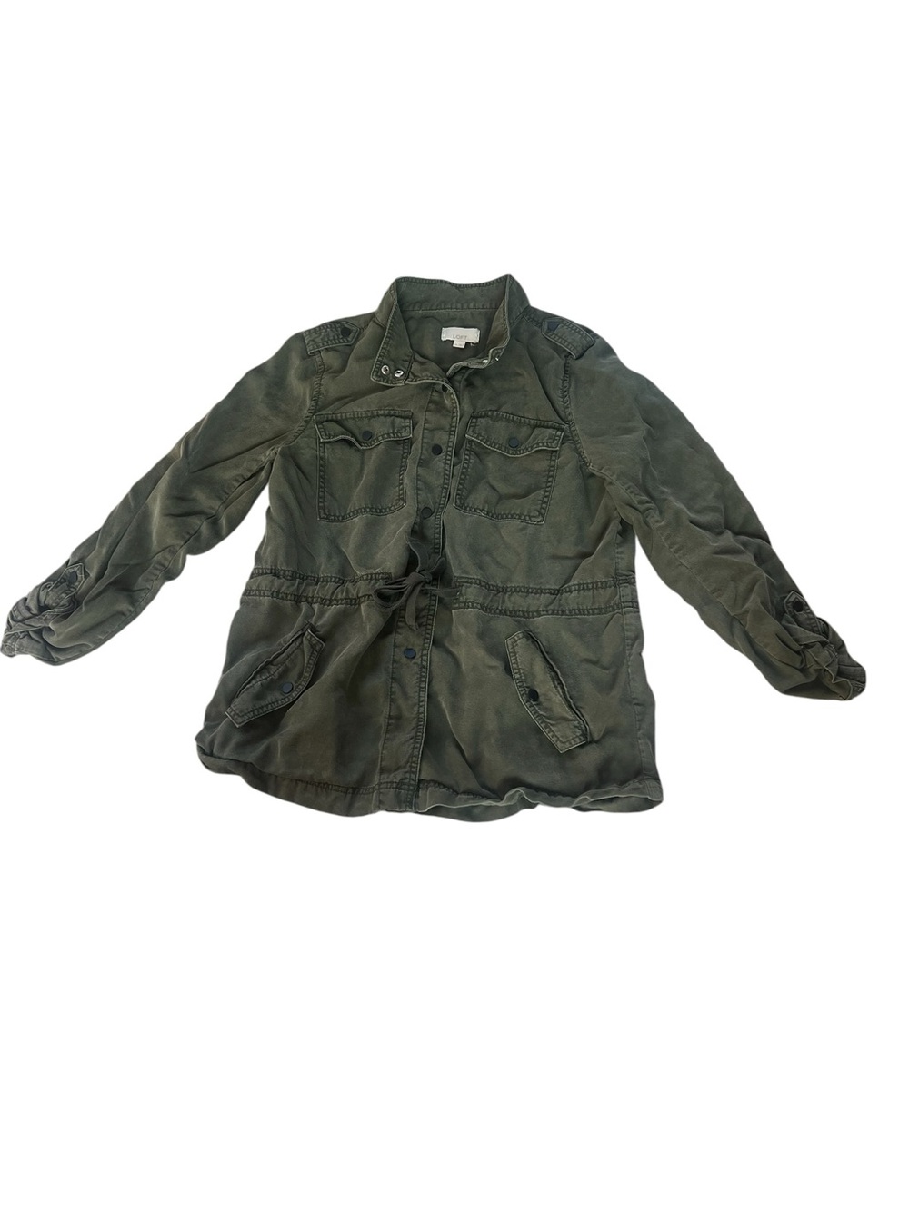 LOFT Olive Green Utility Jacket